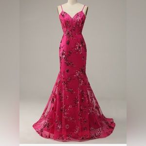 Dress from ZAPAKA. Has corset and long train!